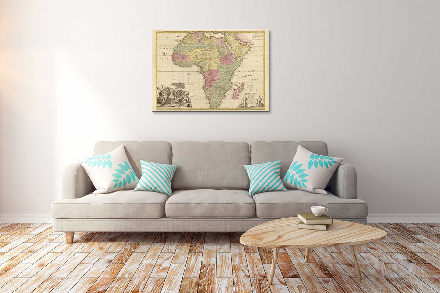 Africa - Royal Society at London & Paris, 1725