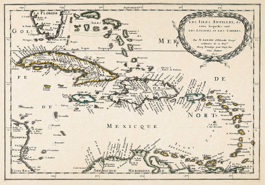 The Antilles Islands - 1657