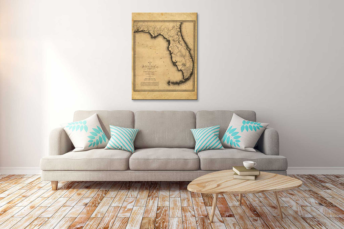 Map of the State of Florida - 1823