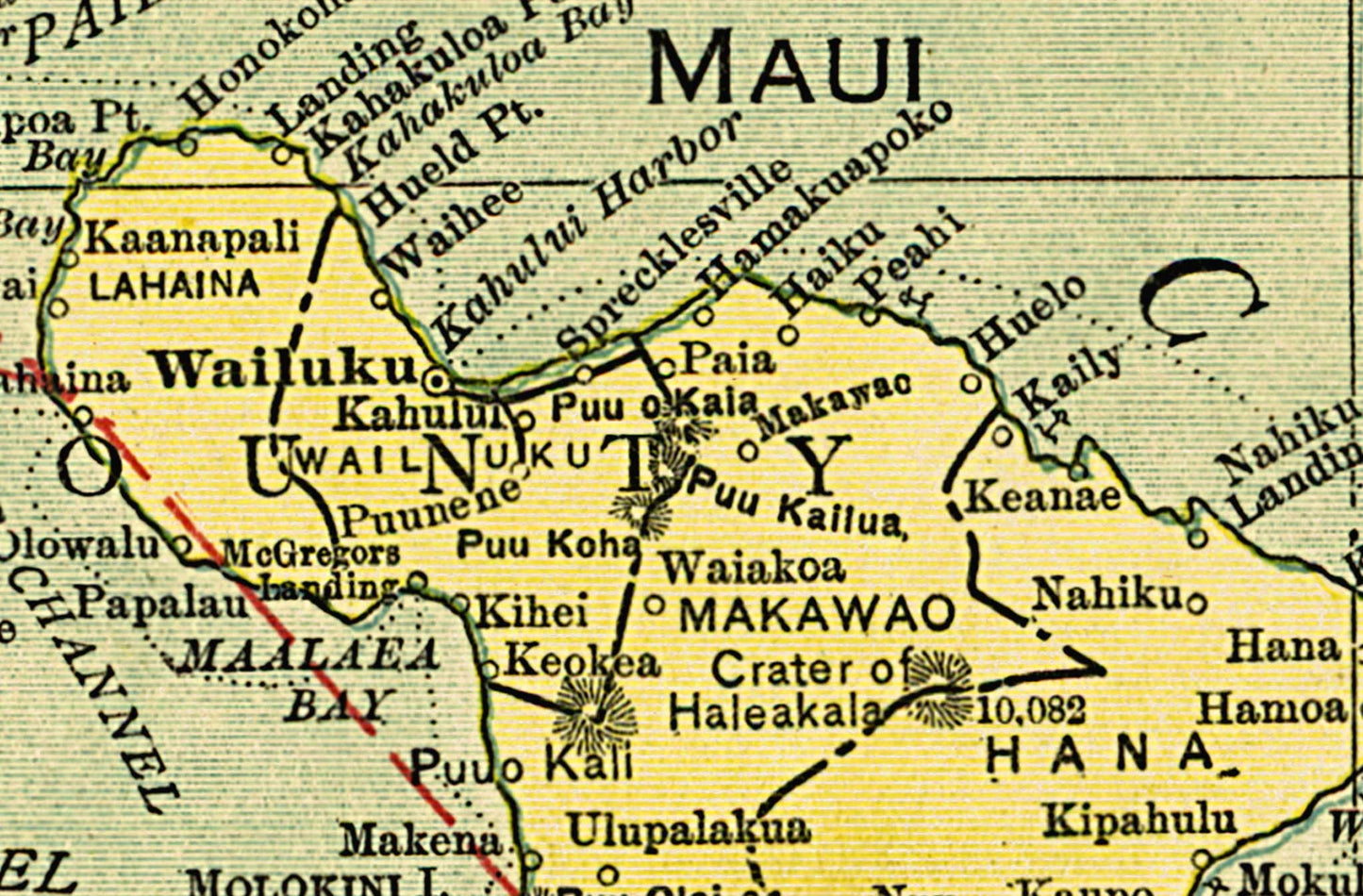 The Hawaiian Islands - 1912