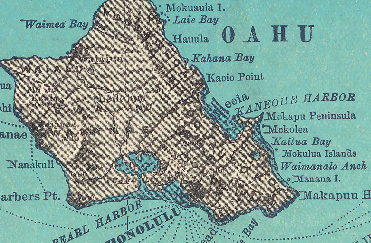 The Hawaiian Islands - 1898