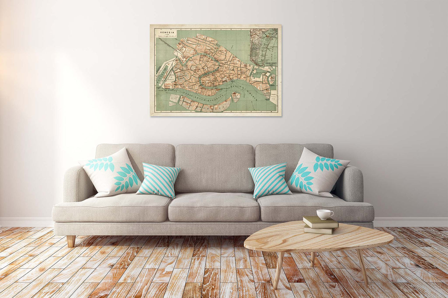 A Map of Venice - 1886