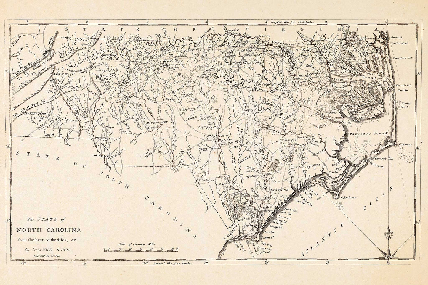 The state of North Carolina - 1794