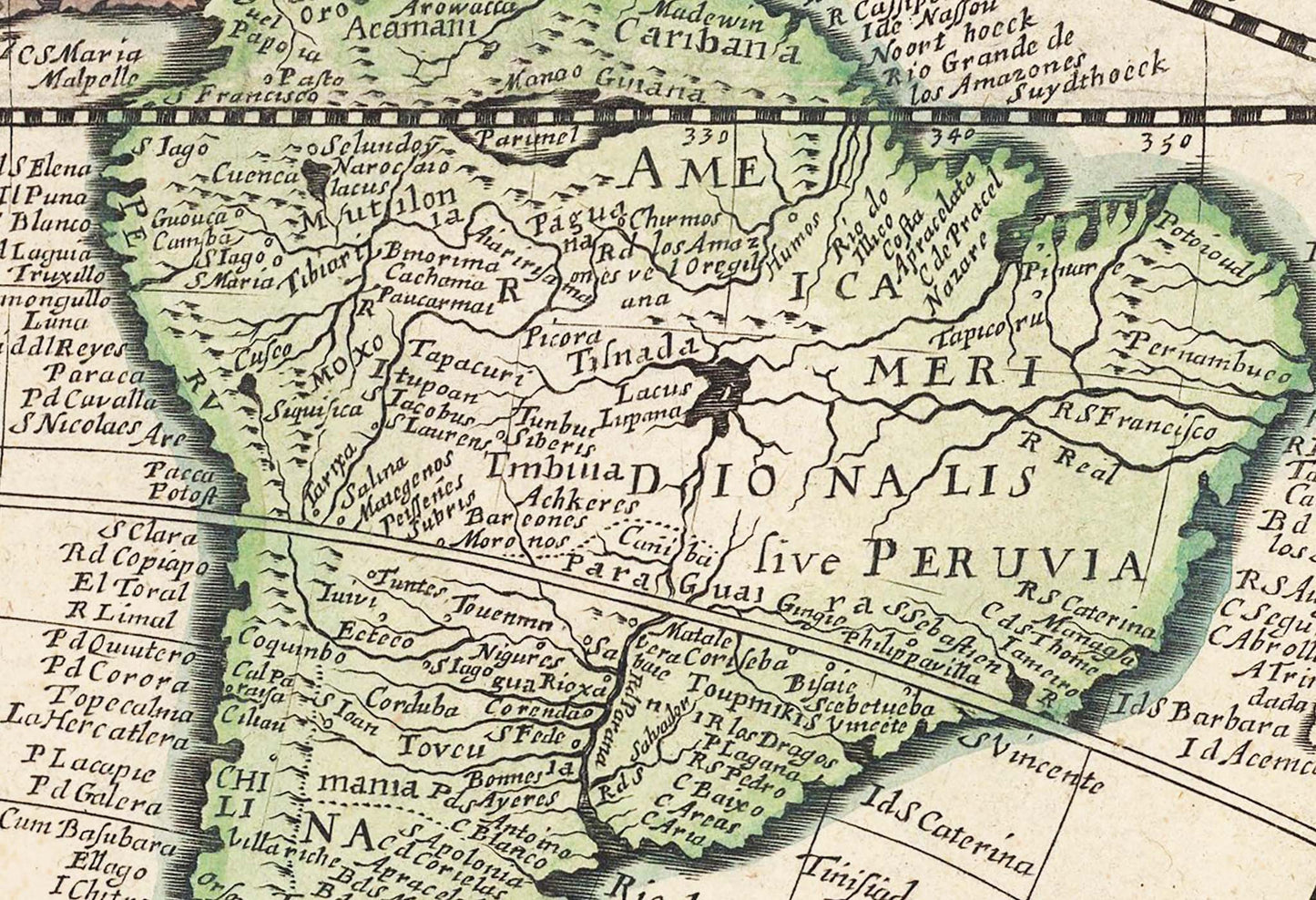 Nova Totius Terrarum Orbis Geographica Ac Hydrographica Tabula - 1642