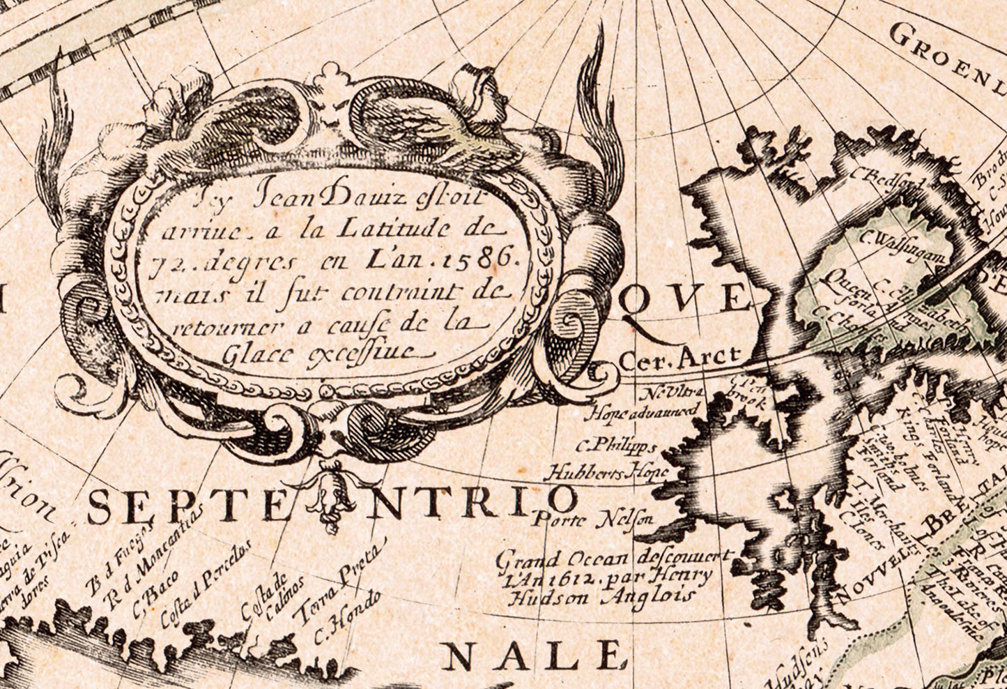 Novvelle et Exacte Description dv Globe Terrestre - 1645