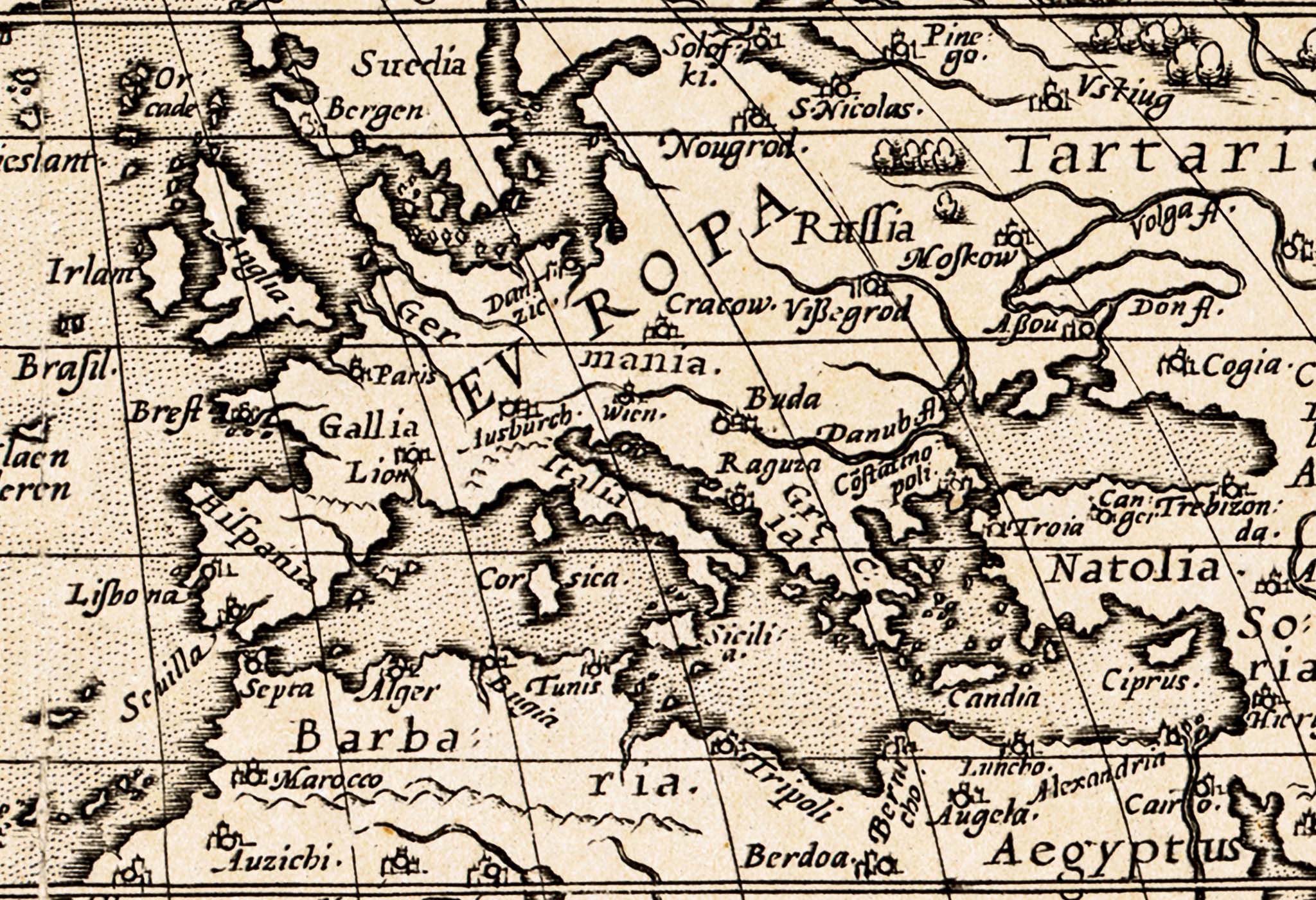 Typvs Orbis Terrarvm [Map of the World] - 1579 – Antique Cartographer